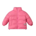 thumbnail image 2 of Esaierr Kids Baby Toddler down Puffer Jacket for Boys Girls Autumn Winter Warm down Coat Outwear Boys Plush Thick Jacket 2-8Y Toddler Short Cotton Snowsuit Jacket, 2 of 6