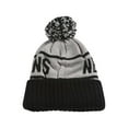thumbnail image 2 of City Caps Bonnet 2 Tons avec Poignets - New Orleans - Gris/noir, 2 of 2