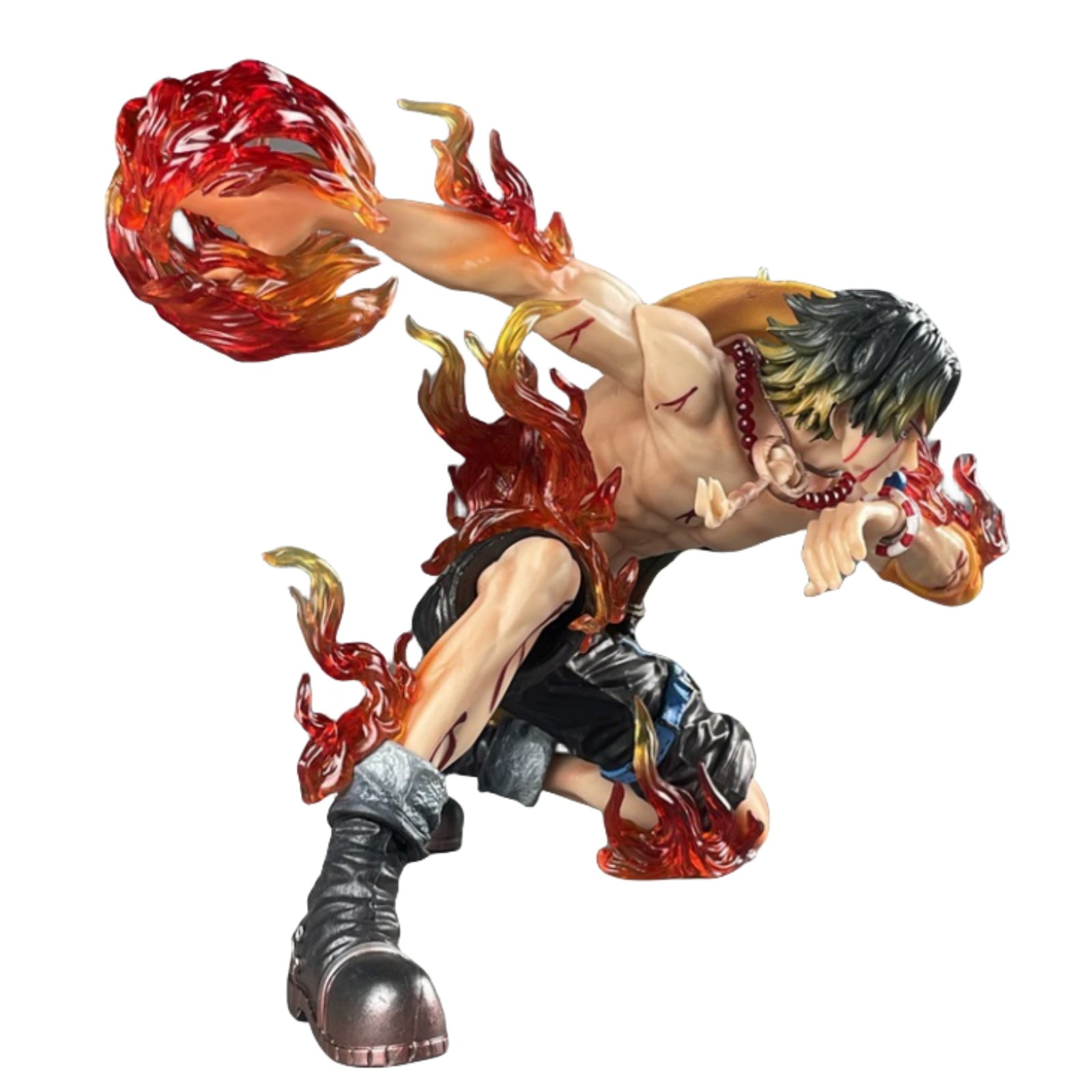 Njube Anime Action PVC Figure 18cm Resonance Ace Figure Character Model Ornaments Statue Collection Gift