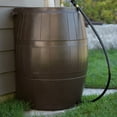 thumbnail image 6 of FCMP Outdoor RC4000 Raincatcher 50 Gallon Rain Catcher Barrel, Brown, 6 of 10
