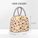 thumbnail image 2 of Balery Autumn Leaves 1 Bolsa de Almuerzo para Mujeres, Caja de Almuerzo, Bolsa de Almuerzo Pequeña Impermeable, Tote de Almuerzo Reutilizable con Gran Capacidad, 2 of 6