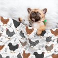 thumbnail image 3 of Rocae Retro Rooster for Pet Blanket Dog Blanket Cat Blanket Soft Sleep for Small Medium Pet-Large, 3 of 8