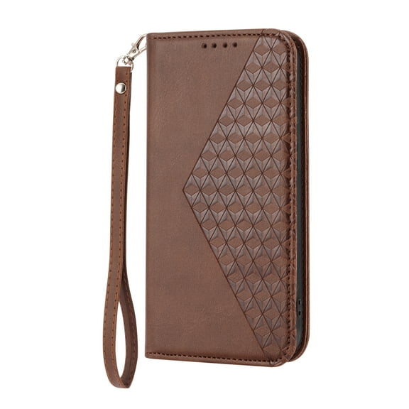 Premium Wallet Case for Samsung Galaxy S23 Plus 5G, Allytech Flip Viewing Stand Magnetic Card Slots Case with Detachable Hand Strap for Samsung S23 Plus/ Galaxy S23+, Brown