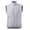 Purple, variant on Men's Solid Stand Collar Zip Up Puffer Vest, Sleeveless Lightweight Warm Insulated Waistcoat Outerwear for Fall Winter