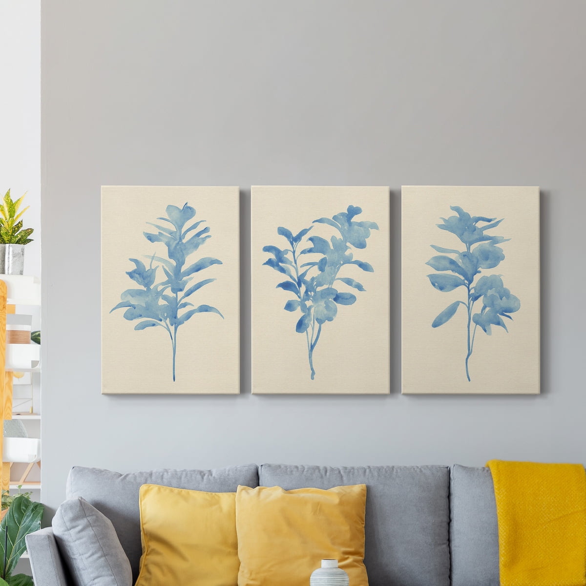 Verditer Fig I Premium Gallery Wrapped Canvas - Ready to Hang - 24 x 36 Each