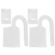 thumbnail image 3 of Portes de seguridad de 2 piezas Puertas de seguridad Clips de puertas de la mano anti-clip para la puerta del bebé (blanco), 3 of 4