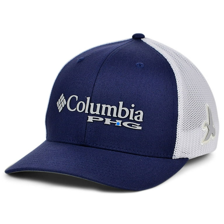 Columbia Men's Phg Mesh Ball Cap, Nocturnal/Columbia Grey/Bird ,  Large-X-Large