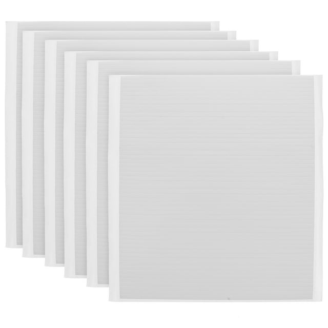 6 Feuilles Feuilles de Mousse Autocollantes Bandes de Mousse Autocollantes Double Face Bandes de Mousse Autocollantes à Double Adhérence