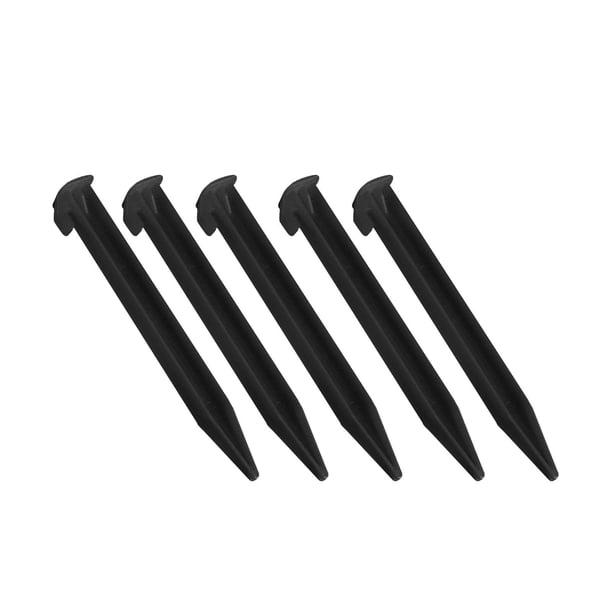 5 piezas de estacas para tienda de campaña, toldo portátil, ancla para clavos en el suelo, clavos para tiendas de campaña, estacas para tienda de lona 145 CM Sunnimix estacas ligeras para tiendas de campaña