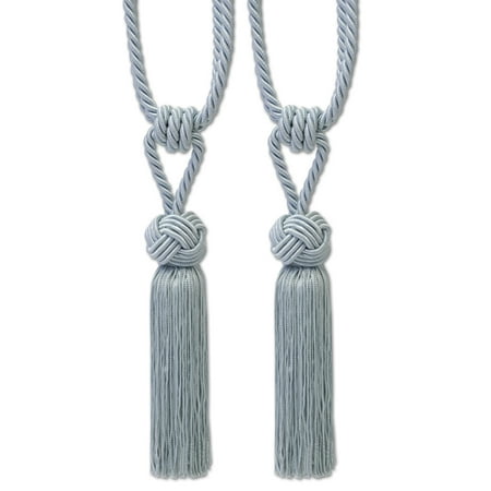 Decorative Braided Knot Rope Tassel Curtain Holdback Tieback 2 (Best Knot For Tying Braid To Swivel)