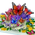 thumbnail image 1 of Tarjeta pop-up 3D Hartensteler Mariposas en la naturaleza, 1 of 6