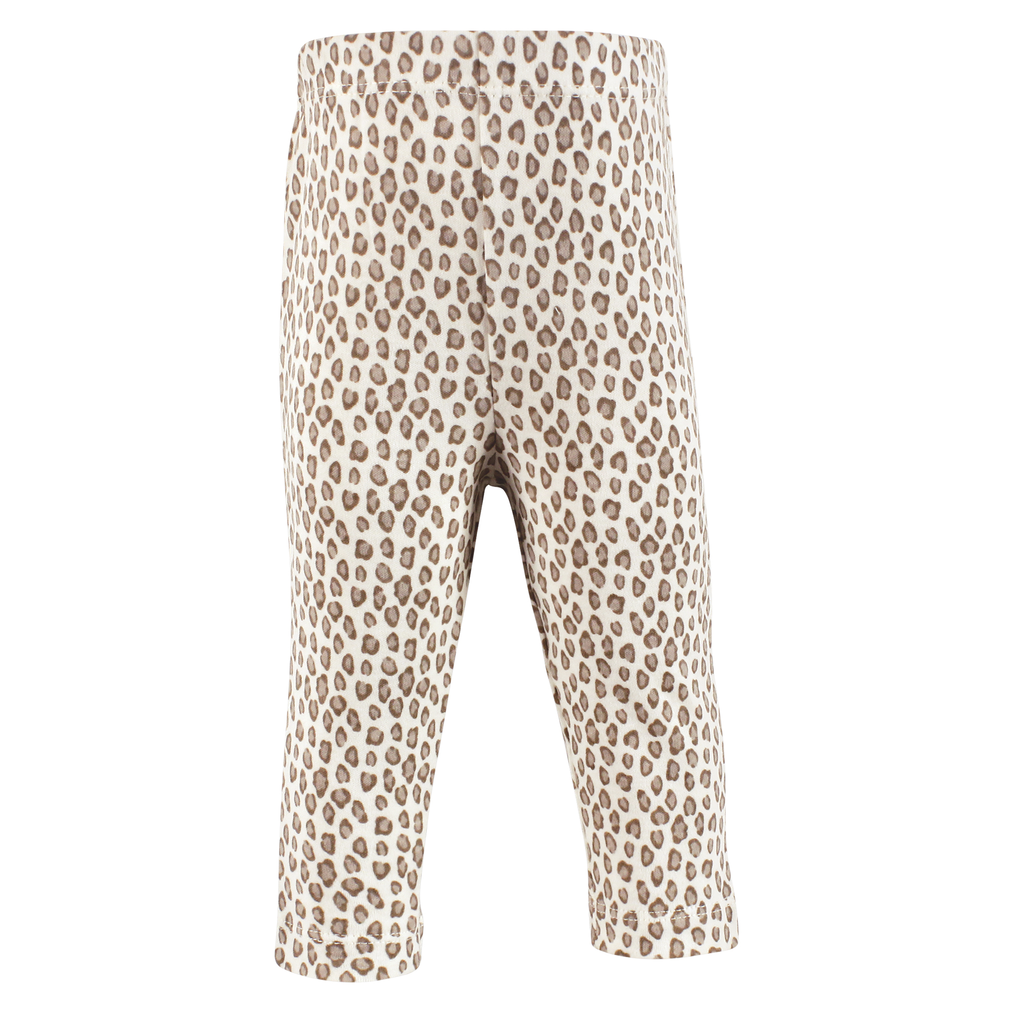 Hudson Baby Girls Cotton Pants and Leggings, Blush Rose Leopard, 6-9 Months