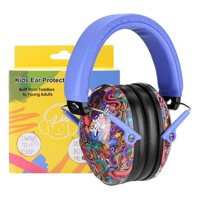 PROHEAR Écouteurs Antibruit pour Enfants avec Protection des Oreilles, Violet
