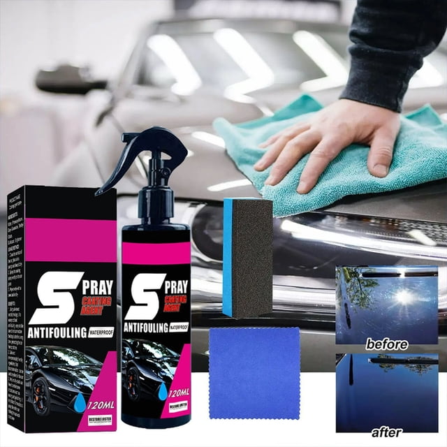 Dvkptbk Coating Agent 120ml Car Coating Agent Car Paint Agent High Protection Fast Car Paint Spray 120ml Car Repair Tools Home Essentials