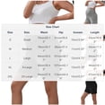thumbnail image 3 of Juslio Ladies Adjustable Waist Maternity Yoga Shorts Dark Gray 2XL, 3 of 8