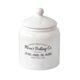 thumbnail image 1 of Your Heart's Delight Country White Mom's Baking Co. Tarro de cer?mica para galletas Contenedor apto para alimentos Tapa sellada Your Heart's Delight 8PT1313, 1 of 1