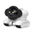 thumbnail image 3 of Cámara robot con ruedas, cámara de seguridad para perros y niñeras con comunicación bidireccional para mascotas, gatos, perros y bebés, ideal para Wi-Fi, 3 of 8