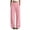 A Pink, variant on Wide Leg Sweatpants for Women Ndbuld Women Casual And Winter Solid Color Elastic Waist Sports Straight Leg Pants And Sweatpants Beige L