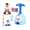 Blue, variant on 2-in-1 Balloon Car Launcher Set with Manual Pump, Air Powered Inertial Balloon Car Toy, Cute Animal Design, Portable Balloon Launch Toy, Party Favors & Birthday Gifts