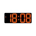 thumbnail image 1 of Reloj despertador con espejo de fuente grande, reloj LED multifunción, reloj electrónico con batería enchufable, reloj despertador de doble propósito, 1 of 6