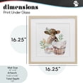 thumbnail image 3 of Laundry Day Baby Cow Birch Framed Print Under Glass, design by Kim Allen, 3 of 10