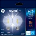 thumbnail image 1 of GE REVEAL LED 40W TRANSPARENTE G25 2P, 1 of 1