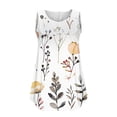thumbnail image 3 of LYXSSBYX Tank Tops for Womens Tank Summer Solid Sleeveless Flared Trendy Casual Blouse Button Tunic Shirt Tops, 3 of 4