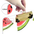 thumbnail image 6 of FORMRS Acrylic Clipboard with Low Profile Clip Standard A4 Letter Size, 12.5" x 9", Cartoon Watermelon, 6 of 8
