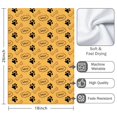 thumbnail image 3 of 2 Pcs Funny Kitchen Towels,Paw Prints and Bones Microfiber Dish Towels,Kitchen Tea Towels,Kitchen Towel Set (18" X 26"), 3 of 3