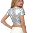 thumbnail image 3 of Niños Disfraces Niños Primavera Verano Color Sólido Carnaval Festa Festival Desempeño Cuello Redondo Camiseta Top para Niño Pequeño, 3 of 8