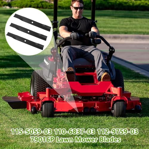 Replacement for Toro Timecutter 50 Inch Blades 110-6837-03 75755