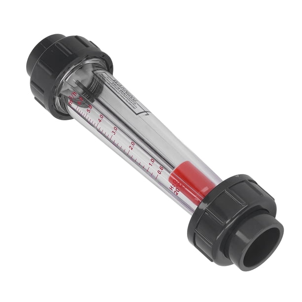 Medidor De Flujo De Líquido, Flotador Resistente A La Corrosión 0.6-6m³/h ABS Medidor De Flujo Resistente Al Envejecimiento Por Caídas Y Rayones Alta Precisión Profesional OTVIAP Liquid Flow Meter