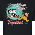 thumbnail image 3 of Disney - Sleigh Ride Together - Juniors Cropped Cotton Blend T-Shirt, 3 of 5