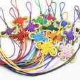 thumbnail image 5 of U8MO 10 Set Chinese Knot Tassel Pendant DIY Craft Home Decor Car Hangings 14 Colors-royalblue-10 sets, 5 of 8