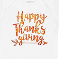 thumbnail image 4 of Inktastic Happy Thanksgiving with leaf arrow in fall colors Boys or Girls Baby Bodysuit, 4 of 5