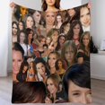 thumbnail image 5 of Jennifer Love Hewitt Blanket Beautiful #1 Super Soft Throw Blanket Silky Flannel Lightweight for Sofa, Bed Blanket All Season Use 30"*40"（76 * 100cm）, 5 of 6