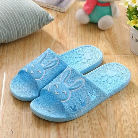 

Sandals and Slippers Women‘s Summer Home Couple Cute Cartoon Indoor Non-Slip Bath Soft Bottom Summer Household Bathroom Slippers