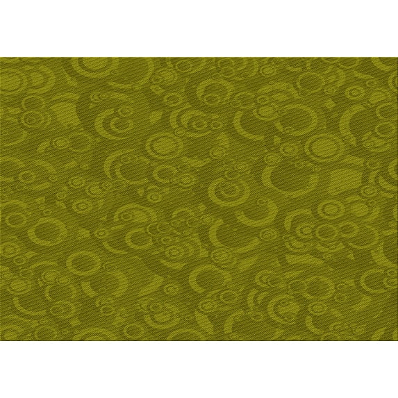 Ahgly Company Indoor Rectangle Patterned Dark Bronze Brown Area Rugs, 3' x 5'