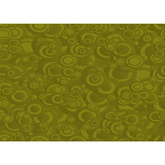 Ahgly Company Machine Washable Indoor Rectangle Transitional Dark Bronze Brown Area Rugs, 2' x 5'