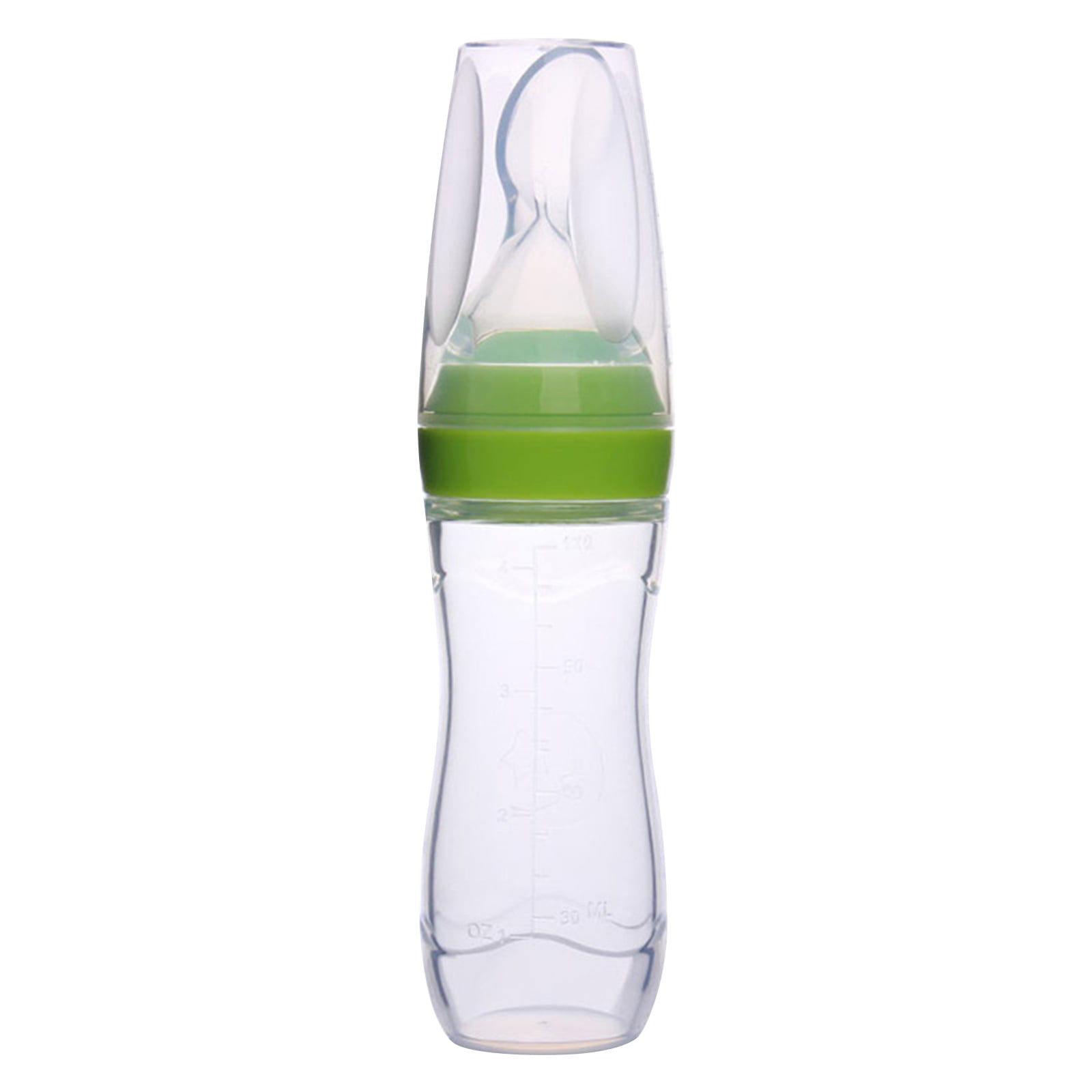 Lose Money Clearance!1Pc Silicone Baby Food Bottle Spoon Feeder for Baby Toddler Infant Cereal Food Supplement 120Ml
