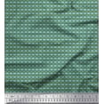 thumbnail image 1 of Soimoi Blue Viscose Chiffon Fabric Seamless Damask Decor Fabric Printed Yard 42 Inch Wide, 1 of 3