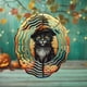thumbnail image 4 of Fiudx Liquidación navideña Adornos de jardín con campanillas de viento giratorias con forma de gato en el sombrero para Halloween, 4 of 7