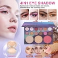 thumbnail image 3 of Kit de maquillaje Venshun para adolescentes con paleta de sombras de ojos y lápiz labial, 3 of 9