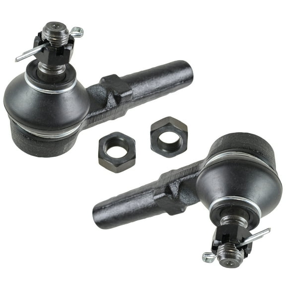 TRQ Front Outer Tie Rod Set Fits Select 1993-2002 Mercury Villager 1990 Nissan Axxess Quest