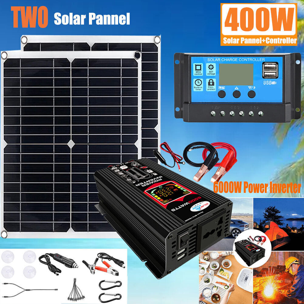 ligaofeng 6000-Watt Continuous 110-Volts Power Inverter Solar Panel Controller