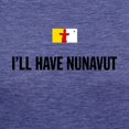 thumbnail image 3 of CafePress - Nunavut Bk Women's Deluxe T Shirt - Womens Tri-blend T-Shirt, 3 of 4