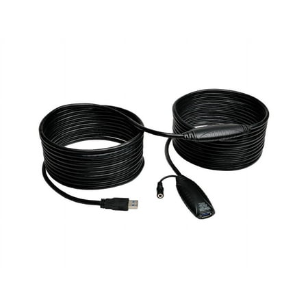 UPC: 0037332182722 | Tripp Lite USB 3.0 SuperSpeed Active Extension Repeater Cable (A M/F) 10M (33-ft.)
