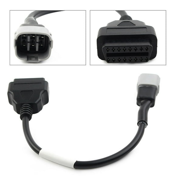 6-pin OBD2 diagnostic adapter code reader cable for Suzuki GSX-R 1000 R 2017 SV-