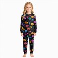 thumbnail image 2 of Futezty Toddler Halloween Pajamas Boy Pumpkin Ghost Soft Cotton Sleepwear Pjs Sets Kids 2 Piece Long Sleeve Jammies Pajamas for Girls 2T-9T, 2 of 7