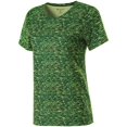 thumbnail image 4 of Holloway Sportswear XS Womens SPACE DYE SHIRT Green 229372, 4 of 4